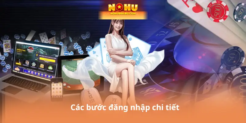 Các bước đăng nhập chi tiết