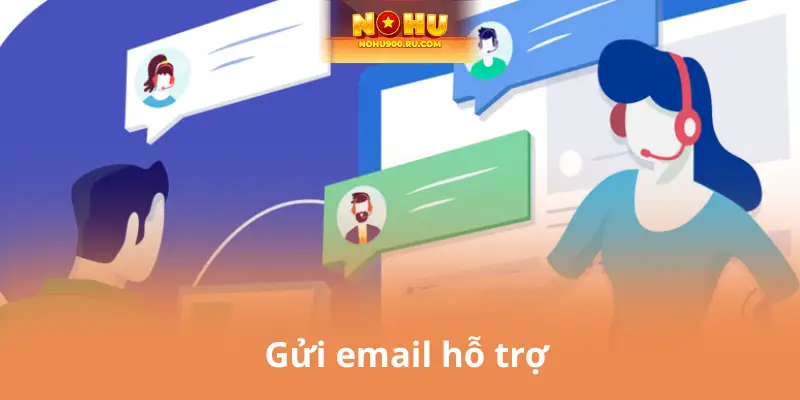 Gửi email hỗ trợ