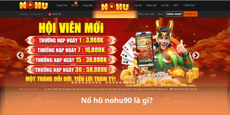Nổ hũ nohu90 là gì?